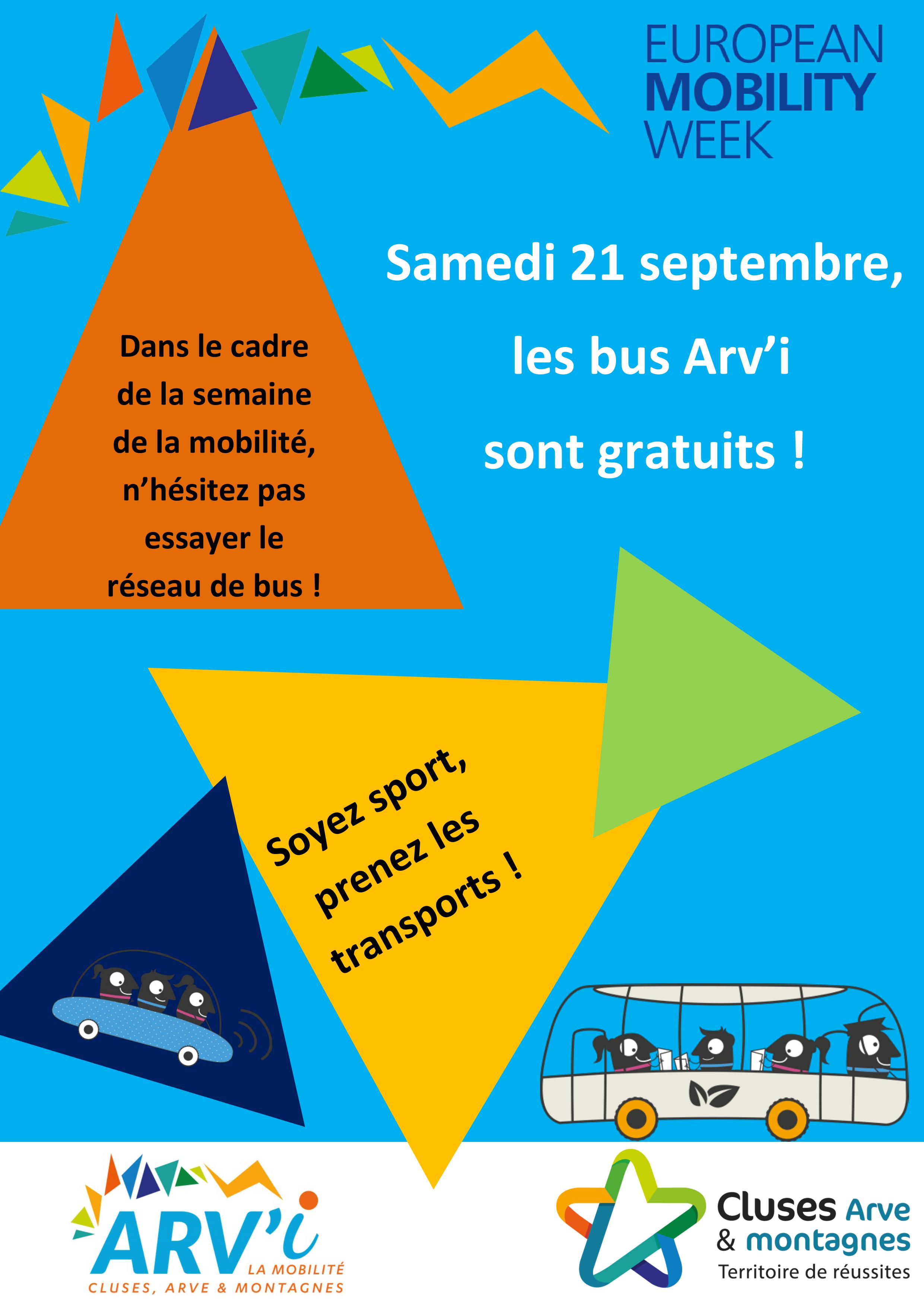 Transports urbains et scolaires - Cluses Arve & montagnes